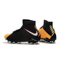 fodboldstøvler Nike Phantom Hypervenom 3 Elite DF FG - Sort Orange_3.jpg